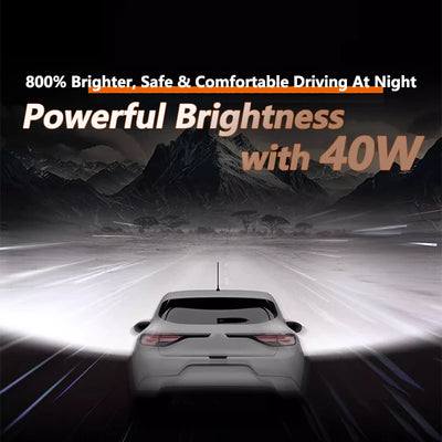 Ampoules LED OSRAM H4 H7 H8 H11 HB3 HB4 6000K 80W