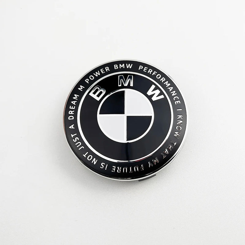 Cache-Moyeux BMW E90 F30 X5 56mm 68mm Emblème — exemple de montage