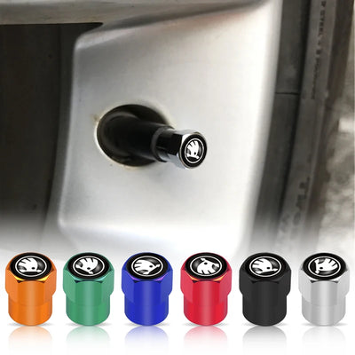 Bouchons de Valve Skoda Octavia Fabia Yeti VRS Aluminium