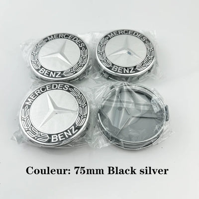 Cache-Moyeux Mercedes AMG W204 W205 GLA GLC 75mm