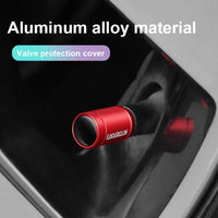 Bouchons de Valve Porsche Cayenne, Cayman, Panamera, Macan, 911, 718 et 928 en Aluminium, Lot de 4, Argent, Rouge ou Noir