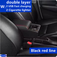 Accoudoir Peugeot 207 207 CC Console Centrale avec Rangement Porte-Gobelet et USB