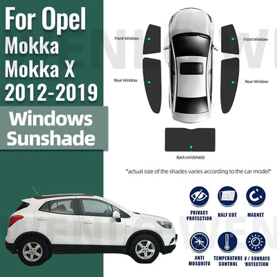 Pare-Soleil Magnétique Opel Mokka X 2012-2019