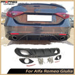 Diffuseur Arrière Alfa Romeo Giulia 2016-2018 Style Sport