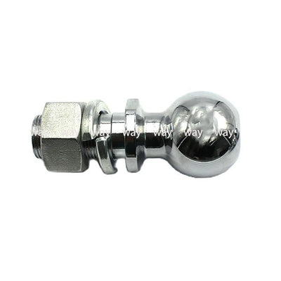 Boule d'Attelage Chromée 50 mm Acier Forgé