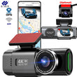 Dashcam E-ACE B53P 4K GPS Wi-Fi Vision Nocturne