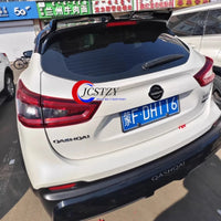 Becquet Nissan Qashqai 2016-2024 de Toit Arrière en ABS, Noir Brillant, Blanc, Argent, Carbone ou à Peindre