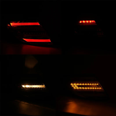 Feux Arrière LED Mercedes Classe C W204 Améliorés Look AMG