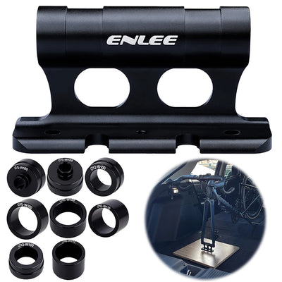 Porte-Vélos de Toit Support de Fourche 4 Adaptateurs