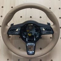 Lederlenkrad für Porsche 911 GT3 Carrera Turbo 718 Macan Cayenne Panamera 970 971 991 95B 958 982 981 9YA 997 987
