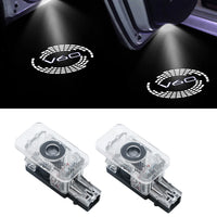 Projecteur Porte Volvo V60 2013-2024 LED, Lot de 2, 8 Motifs, Remplacement Direct