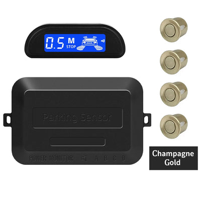 Radar de Recul Hippcron Écran LED 4 Capteurs 22 mm