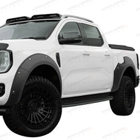 Élargisseurs d'Ailes 8 Pouces Ford Ranger T9 2022-2024 Wildtrak et Wildtrak X Style Rivets, Jeu de 4 Pièces