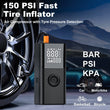 Booster de Batterie Voiture 2500A 4 en 1 Compresseur 150 PSI