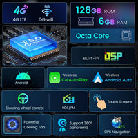 Autoradio Android Volkswagen Golf 4 Jetta MK4 1997-2003 — détail de finition