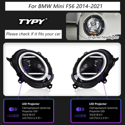 Phares LED Mini Cooper F55 F56 2014-2021