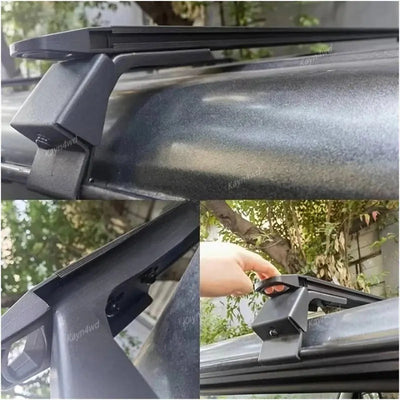Barres de Toit Aluminium Suzuki Jimny JB64 JB74 2019-2025