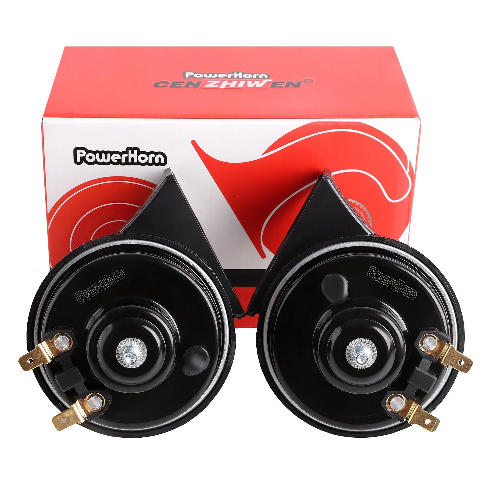 Klaxon de Voiture PowerHorn 120 dB Double Tonalité 12V