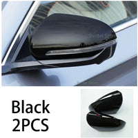 Coques de Rétroviseur BYD Atto 3 Evo 2026-2027 Aspect Carbone ou Noir Brillant, Style Lisse, Ailettes ou Bec, Paire