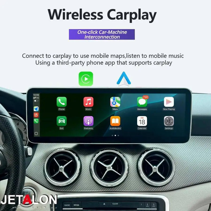 Autoradio Android Mercedes-Benz GLC X253 et C 2015-2018 Écran 14,9 pouces CarPlay GPS