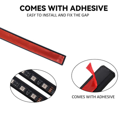 Éclairage d'Ambiance Néon RGB Flexible Sous Châssis Voiture
