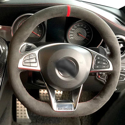 Couvre Volant Alcantara Mercedes W205 R231 GLA 45