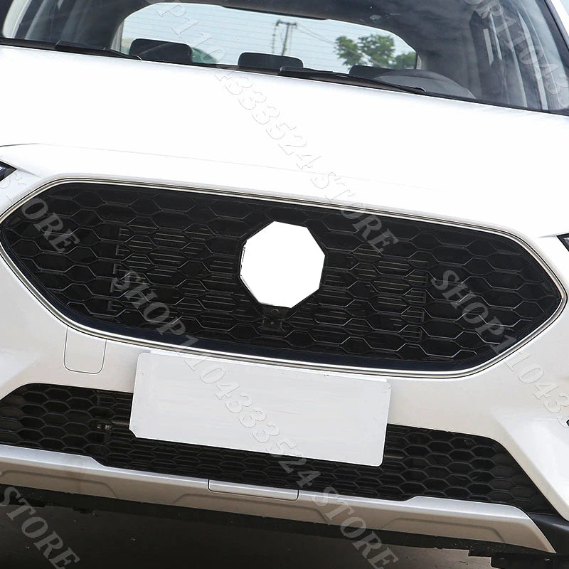 Calandre de Pare-Chocs Avant MG ZS 2020-2022 SAIC à Maille Alvéolée et Bordure Chromée