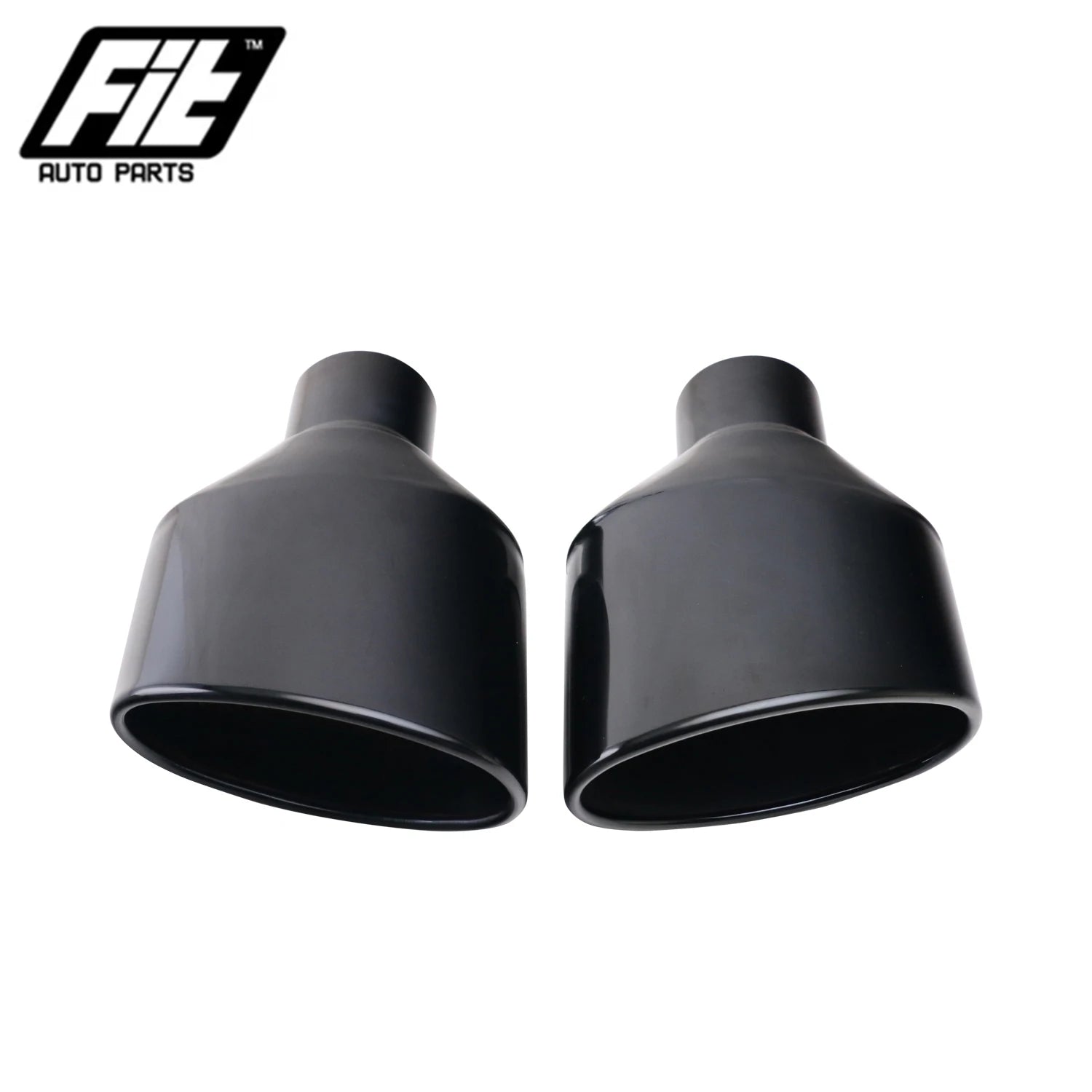 Embouts d'Échappement Ovale Inox 304 Audi A4 A5 A6 Entrée 63 mm
