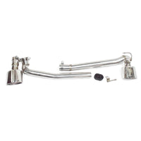 Embout d'Échappement Mercedes Classe C W204 Look C63 Double Sortie