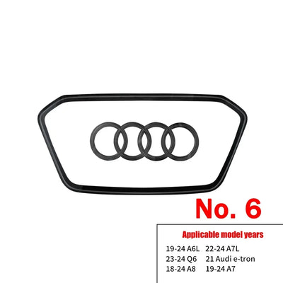 Logo Audi Autocollant 4 Anneaux Électroplaqué A3 A4 Q5