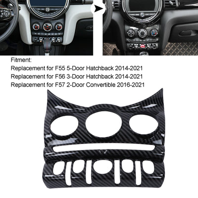 Garniture de Console Centrale Mini Cooper F56 Aspect Carbone