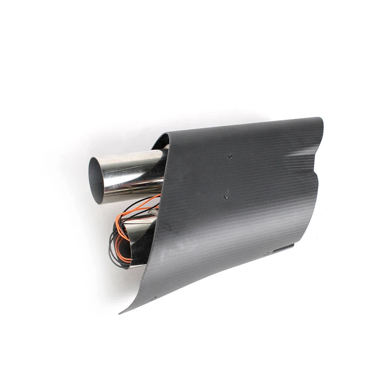Embout d'Échappement LED Carbone Mercedes Classe G G63 G500 — gros plan