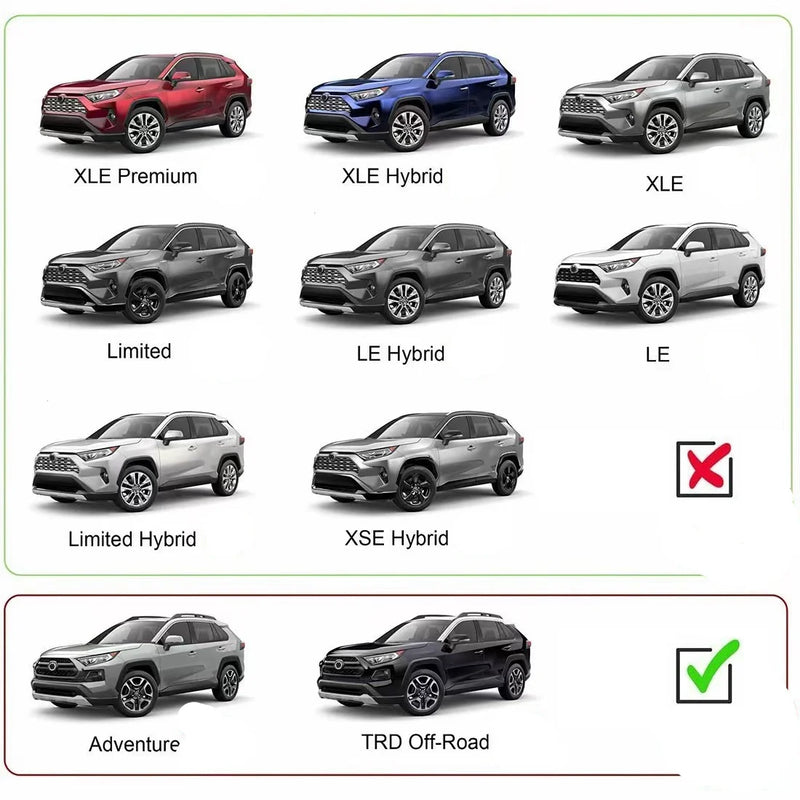 Barres de Toit Transversales Toyota RAV4 2019-2025