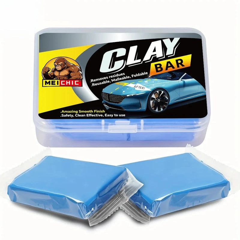 Barre d'Argile de Décontamination Carrosserie Lot de 2 x 50 g