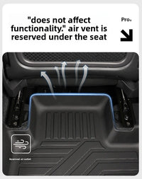 Tapis de Sol TPE Volvo XC60 2009-2026 T8 PHEV Conduite à Gauche Simple ou Double Couche Protection des Seuils