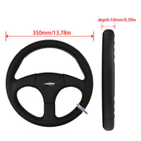 Volant Sport Universel 350 mm 3 Branches PCD 70 mm