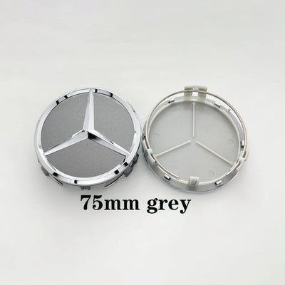 Cache-Moyeux Mercedes W203 W204 W211 AMG 75mm