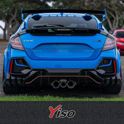 Diffuseur Arrière Carbone Honda Civic Type R FK8 2017-2019