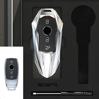 Coque de Protection Clé Mercedes Classe A C E S G GLC GLE CLA GLB GLS W177 W205 W213 W222 X167 Alliage de Zinc