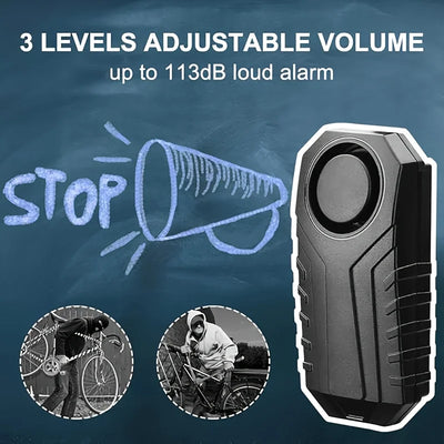 Alarme Voiture YNF 113 dB Étanche avec Télécommande