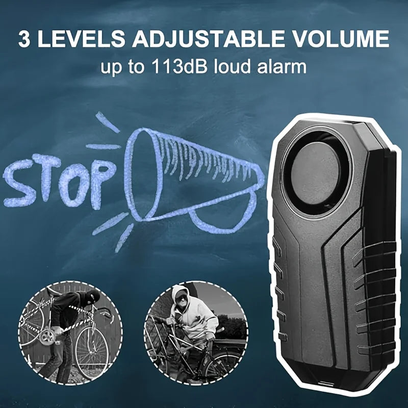 YNF 113 dB Waterproof Car Alarm with Remote Control