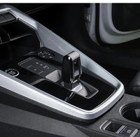 Pommeau de Vitesse Audi A3 8Y Sélecteur Style Sport Noir et Argent, Boîte Automatique 2020+