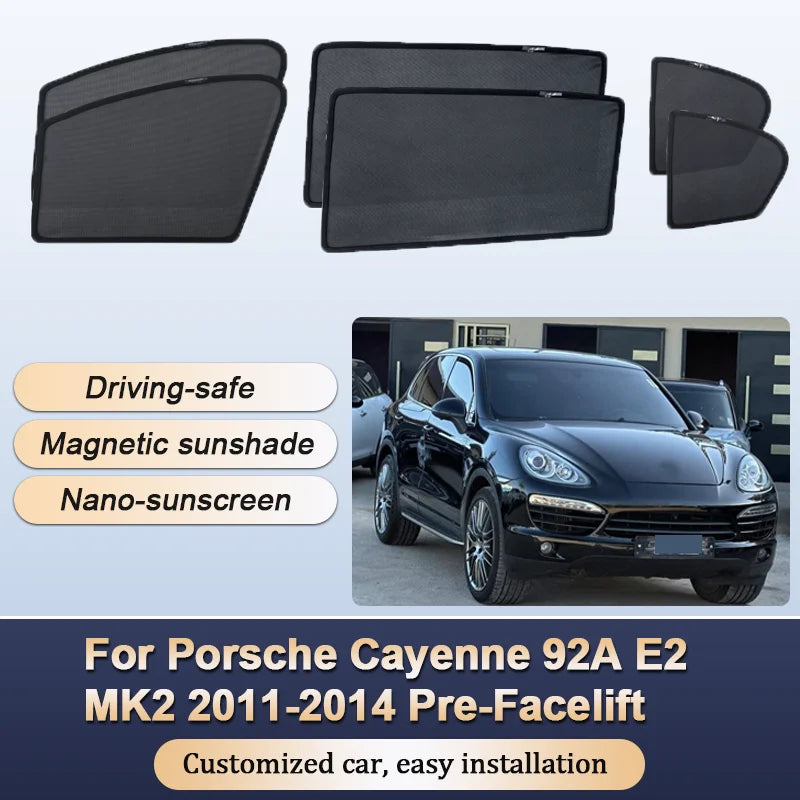 Pare-Soleil Magnétique Porsche Cayenne 92A 2011-2014