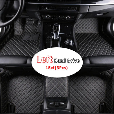 Tapis de Sol et de Coffre Cuir Volkswagen Golf 7
