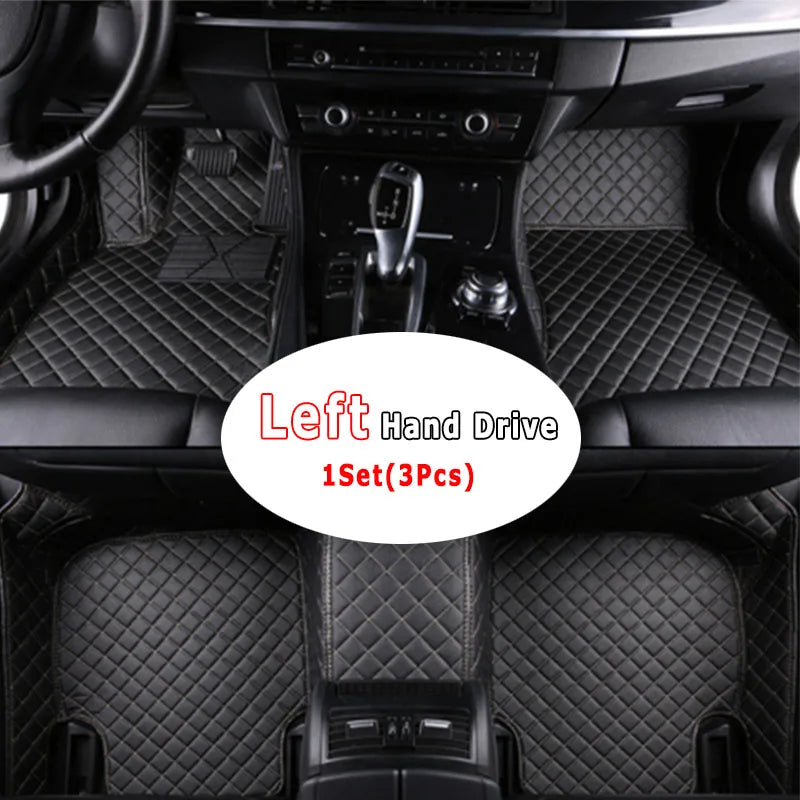Tapis de Sol et de Coffre Cuir Volkswagen Golf 7