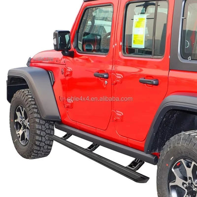 Marchepieds Électriques Aluminium Jeep Wrangler JK JL