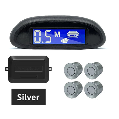 Radar de Recul Hippcron Parktronic 4 Capteurs LCD