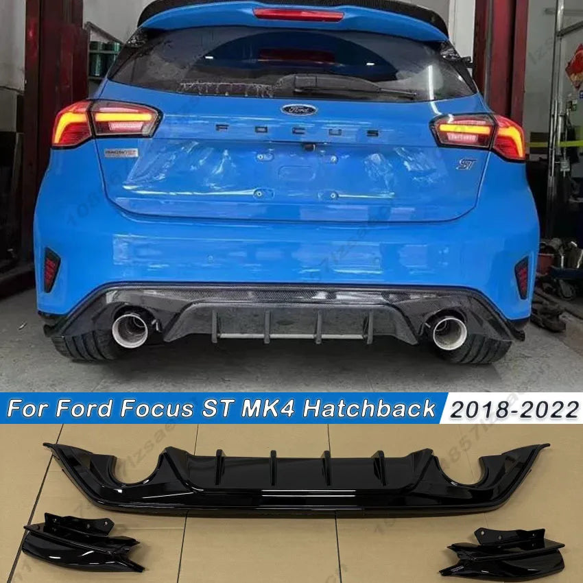 Diffuseur Arrière Ford Focus ST MK4 Hatchback 2018-2022