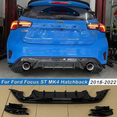 Diffuseur Arrière Ford Focus ST MK4 Hatchback 2018-2022
