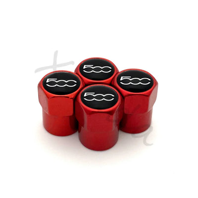 Bouchons de Valve Fiat 500 2007-2015 Alliage Aluminium